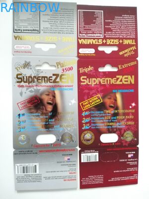 رئيس الوزراء زين / الكركدن 13 حبة ورقة مربع التعبئة والتغليف ذكر محسن كبسولة التعبئة