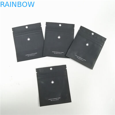 3.5g CBD ملفات تعريف الارتباط Ziplock كيس التغليف ، الألومنيوم احباط الحقيبة FDA مصدق