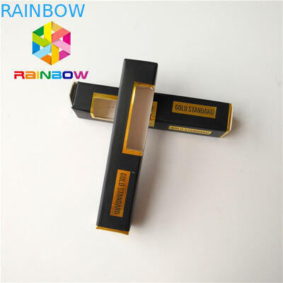 التصميم حسب الطلب Cbd Vape Cartridge Mylar Bags Packaging Matte Surface Finish