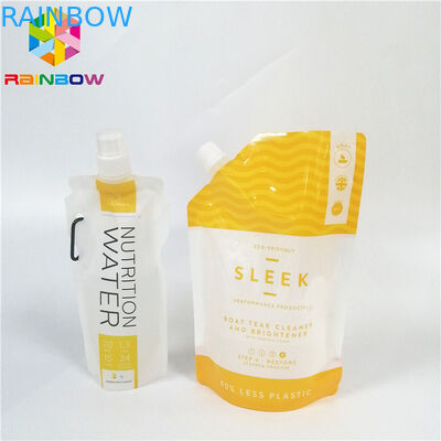 سائل شرب عصير صنبور الحقيبة التعبئة والتغليف مغلفة تسرب دليل على المشروبات