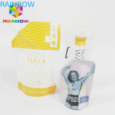 الانتهاء من لامعة نايلون السائل الوقوف صنبور الحقيبة ضغط كيس تغليف أغذية الأطفال