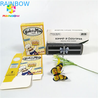 العلامة التجارية القابلة لإعادة التدوير تصميم شعار مخصص المطبوعة الأشعة فوق البنفسجية الساخنة ختم ورقة بطاقة صناديق مع شنق هول لمستحضرات التجميل هدية