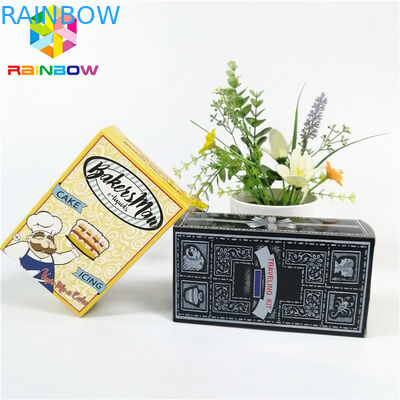 حار لامع حار ختم شعار العلامة التجارية OEM المطبوعة ورقة مربع هدية مستحضرات التجميل مربعات بطاقة التعبئة والتغليف رمش