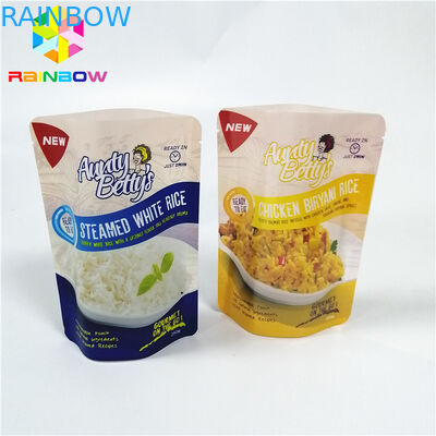 الحقائب البلاستيكية الغذائية المجمدة التعبئة والتغليف والوقوف النايلون معوجة التخزين