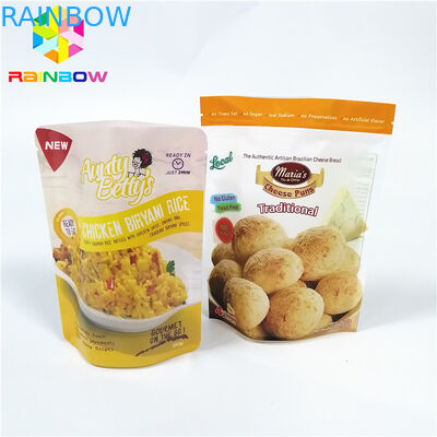 الحقائب البلاستيكية الغذائية المجمدة التعبئة والتغليف والوقوف النايلون معوجة التخزين