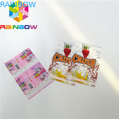 عرف الطباعة يتقلص كم تسميات البلاستيك PET / PVC المواد سطح التصفيح لامع