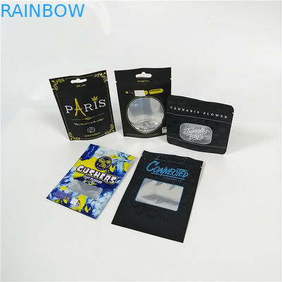 أكياس بلاستيكية قابلة للإغلاق حلوى حلوى جيلاتينية عبوة Cbd Weed Hemp 7g 28g