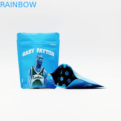 كيس مخصص التعبئة والتغليف البخور العشبية ، مايلر الكوكيز الوقوف زيبر الحقيبة