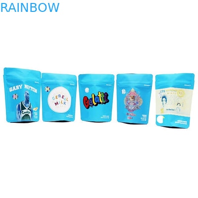 CBD Runtz الكوكيز Ziplockable التعبئة والتغليف مايلر الحقيبة حقيبة MOPP / VMPET / PE المواد