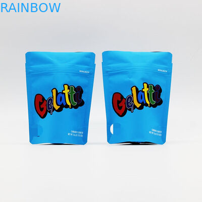 CBD Runtz الكوكيز Ziplockable التعبئة والتغليف مايلر الحقيبة حقيبة MOPP / VMPET / PE المواد