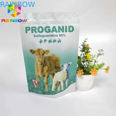 العرف الوقوف أكياس الحقيبة سستة 20 ٪ أوكسي تتراسيكلين مسحوق التعبئة والتغليف للذوبان