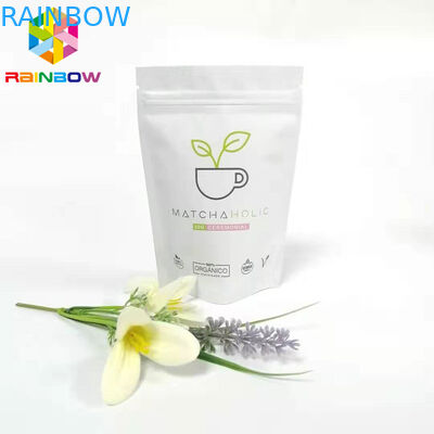 أكياس رقائق الألومنيوم الأغلاق التعبئة والتغليف الطباعة لامعة قفل الرمز البريدي البلاستيك