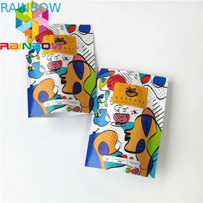 الطباعة الرقمية الوقوف أكياس التعبئة والتغليف احباط صفح شعار المواد حسب الطلب