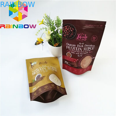 الطباعة الرقمية الوقوف أكياس التعبئة والتغليف احباط صفح شعار المواد حسب الطلب