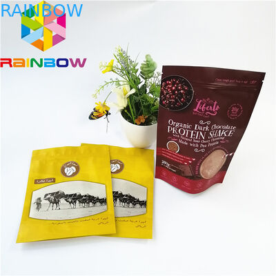 الطباعة الرقمية الوقوف أكياس التعبئة والتغليف احباط صفح شعار المواد حسب الطلب