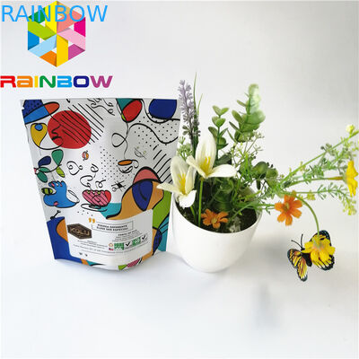 رائحة الألومنيوم احباط الحقيبة التعبئة والتغليف مايلر البلاستيك البريدي قفل للقهوة