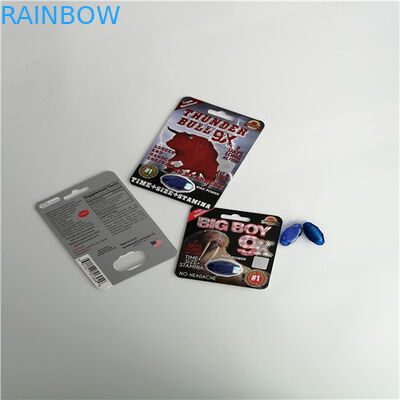 الكركدن 7 3D بطاقة نفطة التغليف رجل ملاحق الجنسي لتعزيز الرغبة الجنسية