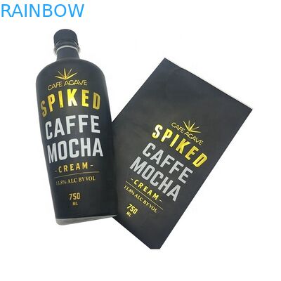 زجاجة مياه بلاستيكية الحرارة تقلص تسميات الأكمام ، الطباعة الرقمية يتقلص الأكمام