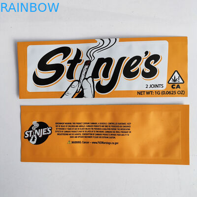 ثلاثة الجانب ختم الحقائب البلاستيكية التعبئة والتغليف سستة حقيبة الأعلى للقنب الأعشاب اتفاقية التنوع البيولوجي