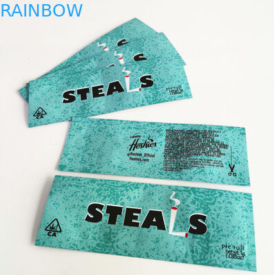 ثلاثة الجانب ختم الحقائب البلاستيكية التعبئة والتغليف سستة حقيبة الأعلى للقنب الأعشاب اتفاقية التنوع البيولوجي