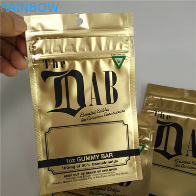 ثلاثة الجانب ختم الحقائب البلاستيكية التعبئة والتغليف سستة حقيبة الأعلى للقنب الأعشاب اتفاقية التنوع البيولوجي