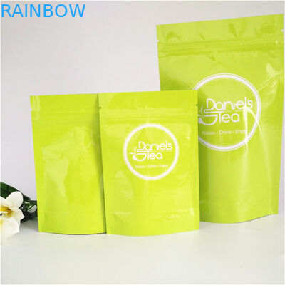مات الحقائب البلاستيكية السطحية التعبئة والتغليف ، كيس شاي رقائق الألومنيوم التعبئة والتغليف حسب الطلب