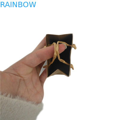 أكياس الورق المخصصة الصغيرة الوقوف هدية تغليف أغذية الحلوى مع مقبض