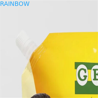 البلاستيك Doypack الحقائب البلاستيكية التعبئة والتغليف الوقوف مانعة للتسرب تصميم الطباعة مخصص والدليل