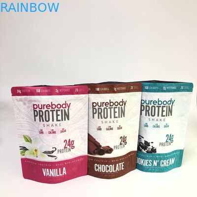 قابلة للتحلل الحيوي الوقوف أكياس سستة الطباعة الحفر مخصصة لتغليف المواد الغذائية