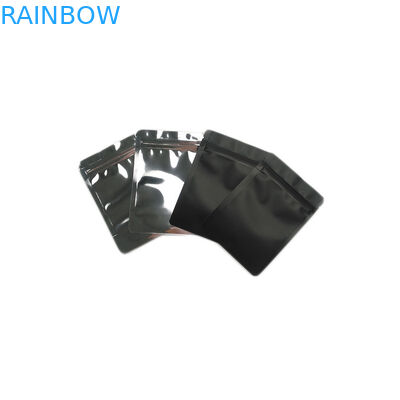 ماتي الحقائب البلاستيكية السطحية التعبئة والتغليف رقائق الألومنيوم حقيبة سستة صغيرة للأغذية