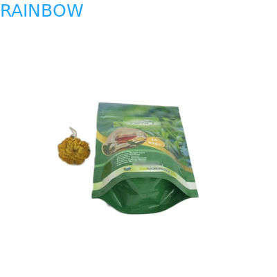 صديقة للبيئة أكياس الشاي التعبئة والتغليف الحقيبة حقيبة التعبئة انهض مايلر مع قفل سستة