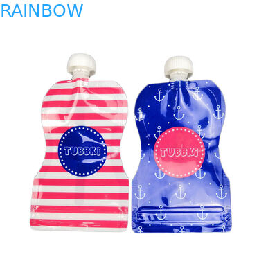 أكياس صنبور قابلة لإعادة الاستخدام التعبئة والتغليف المشروبات شرب الحقيبة البلاستيكية السائلة حسب الطلب مطبوعة