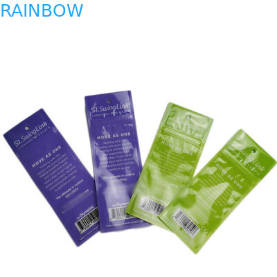 ختم الحرارة ختم الحقائب البلاستيكية التعبئة والتغليف الانتهاء من المواد مغلفة رمش التعبئة مع زيبلوك