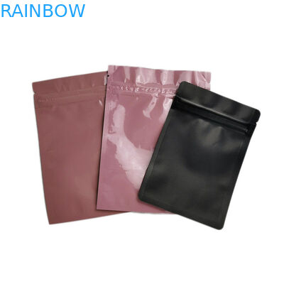 أكياس الكيس الصغيرة المخصصة المطبوعة البلاستيكية عبوات احباط ختم الحرارة عينة أعلى ختمها