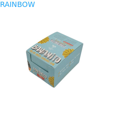 الغذاء الصف ورقة مربع التعبئة والتغليف طباعة مخصصة شريط الطاقة كرتون التعبئة