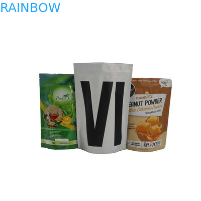 الغذاء الصف الوقوف الحقائب مسحوق التعبئة والتغليف أكياس الشاي العضوي مخصص مطبوعة