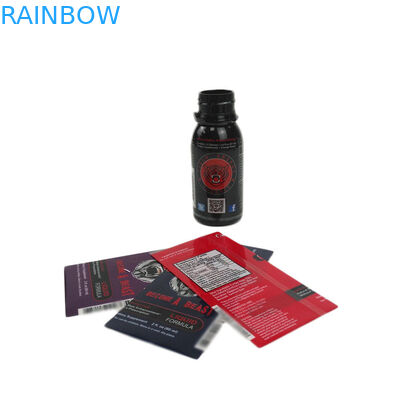 التصفيح اللامع يتقلص تسميات الأكمام الحيوانات الأليفة / بك زجاجة بلاستيكية غير سامة