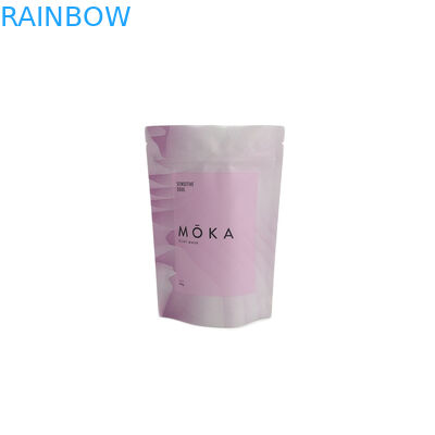 أكياس الشاي احباط التغليف القابلة للتحلل القهوة المواد البلاستيكية زيبلوك شعار مخصص