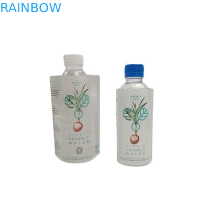 PVC / PET مرنة يتقلص الأكمام تسميات التفاف الحرارة البلاستيكية 30 ~ 60 ميركون للزجاجات