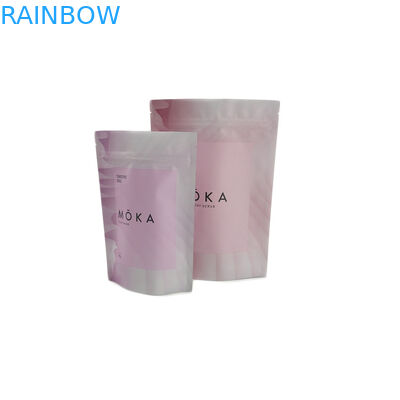 أكياس القهوة الشاي تغليف المواد الغذائية رقائق الألومنيوم الوقوف الحقيبة مخصص Ziplock الطباعة