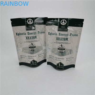 صديقة للبيئة الحقائب البلاستيكية التعبئة والتغليف والدليل على الرائحة قفل الرمز البريدي CBD زيت الأعشاب حقيبة القنب