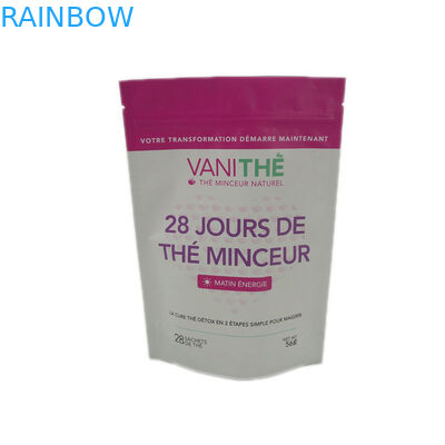 أكياس تغليف وجبات خفيفة مقاومة للرطوبة مع سحاب