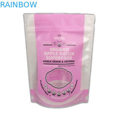 قفل أمامي بسحاب بلاستيك MOPP تغليف أكياس بلاستيكية