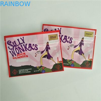 طباعة الحفر 3.5g Ziplock حقيبة والدليل على الطفل