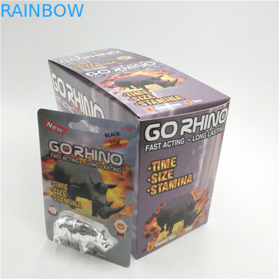 ماتي / لامعة السطح PP البلاستيك بطاقة نفطة مربع البطاقة