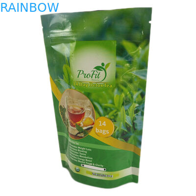 لامع إنهاء أكياس الرمز البريدي قفل مغلفة الوقوف