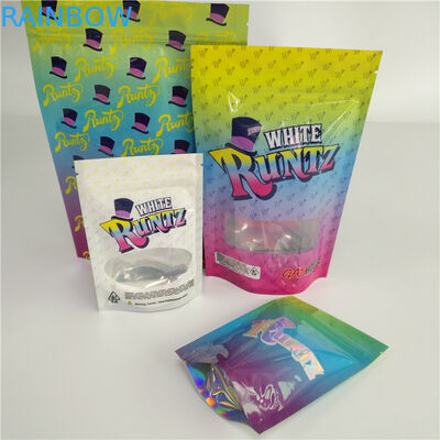 CBD الاعشاب الوقوف الحفر الطباعة التعبئة والتغليف الحقائب البلاستيكية