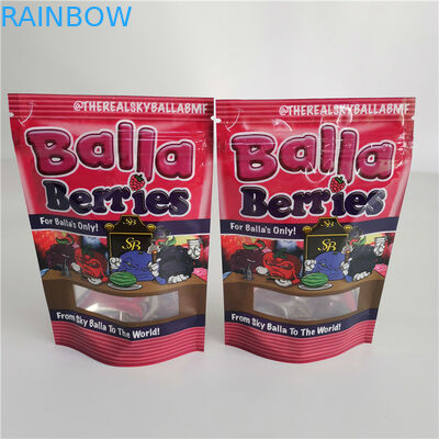 CBD الاعشاب الوقوف الحفر الطباعة التعبئة والتغليف الحقائب البلاستيكية