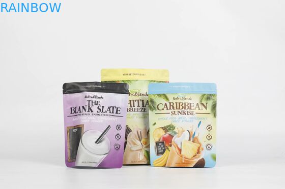 رقائق الموز زيبر VMPET أكياس بلاستيكية للتغليف