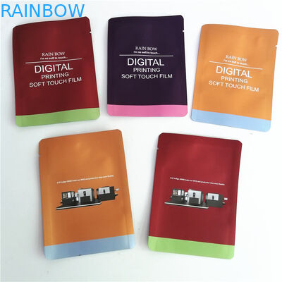 120 ميكرون MOPP رقائق مغلفة الوقوف الحقيبة سستة